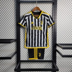 Juventus 2023/24 Home Adult Jersey And Shorts Kit