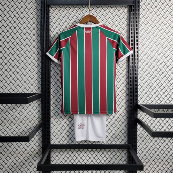 Fluminense 2023/24 Home Kids Jersey And Shorts Kit - Image 12