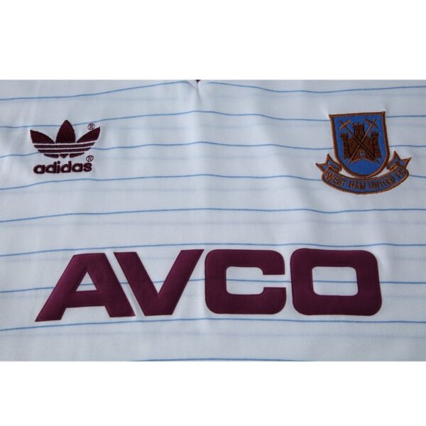 West Ham United 1986 Away Retro Jersey - Image 7