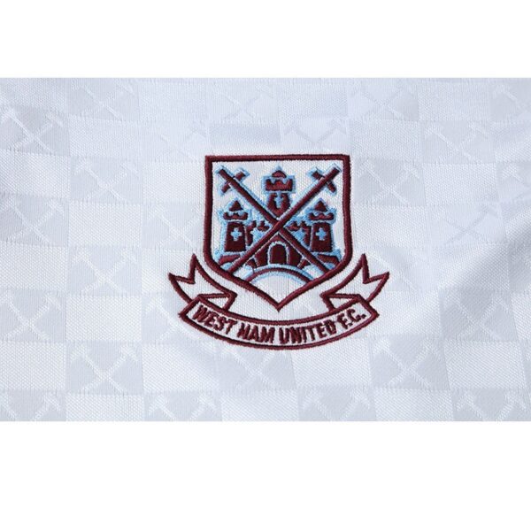 West Ham United 1989/90 Away Retro Jersey - Image 7