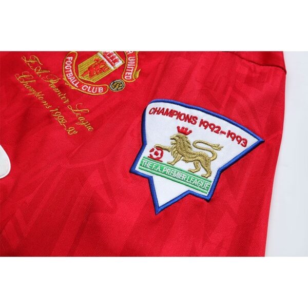 Manchester United 1992/94 Home Champion Retro Jersey - Image 5
