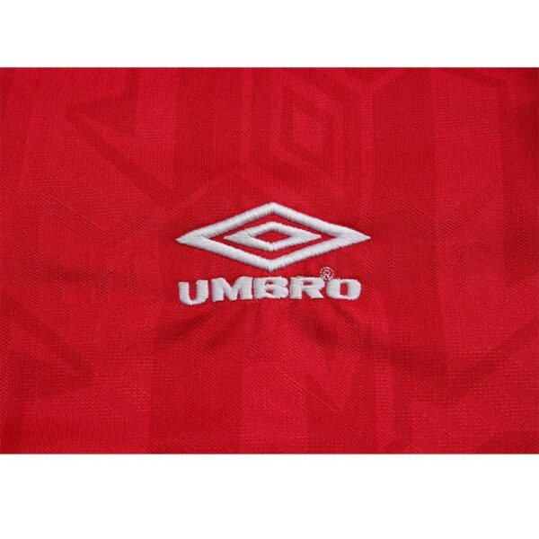Manchester United 1992/94 Home Long Sleeves Retro Jersey - Image 6