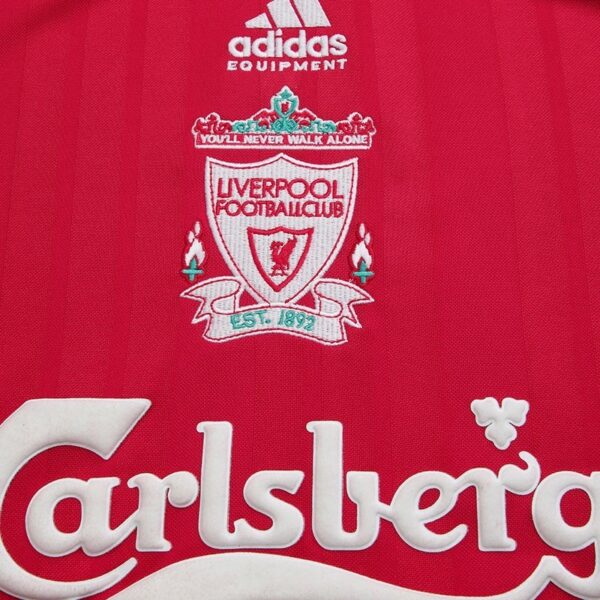 Liverpool 1993/95 Home Long Sleeves Retro Jersey - Image 5