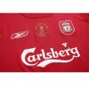 Liverpool 2005 Home Retro Jersey - Image 8