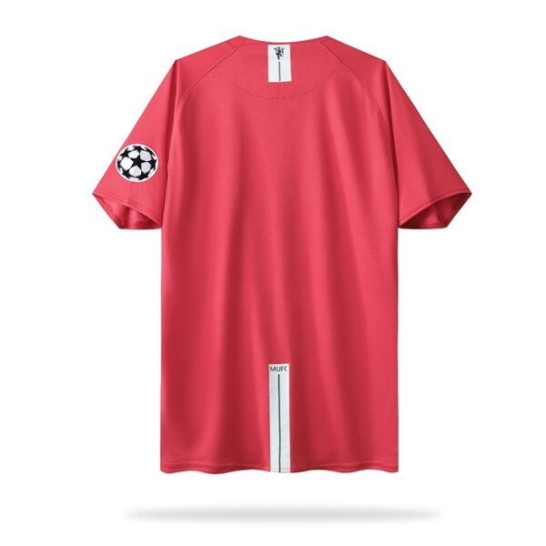 Manchester United 2008 Home UCL Final Three Stars Retro Jersey - Image 7