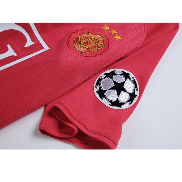 Manchester United 2008 Home UCL Final Three Stars Retro Jersey - Image 2