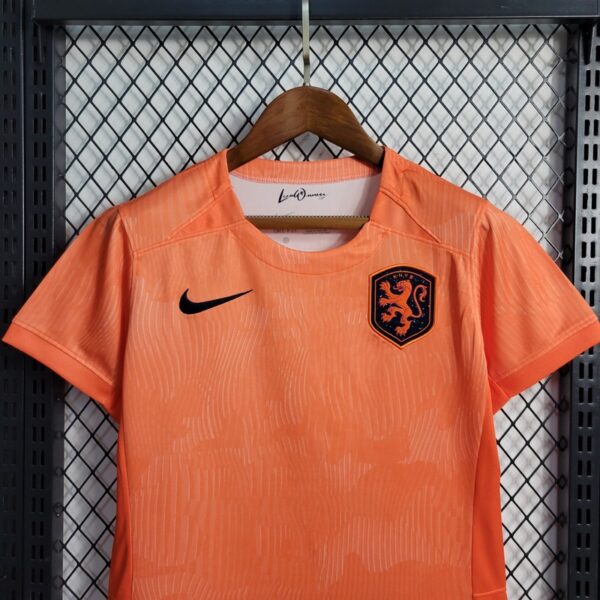 Netherlands 2023/24 Home Women's Jersey - Image 3