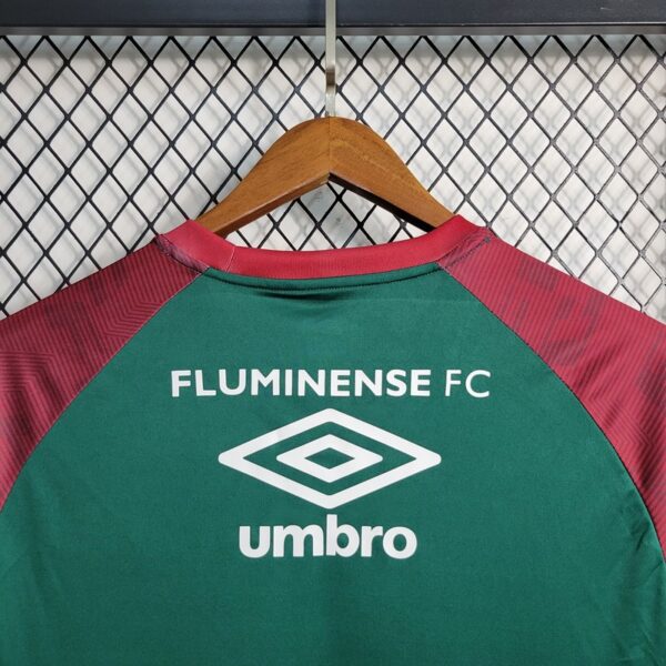 Fluminense 2023/24 Pre-Match Training Boutique Jersey Green - Image 3