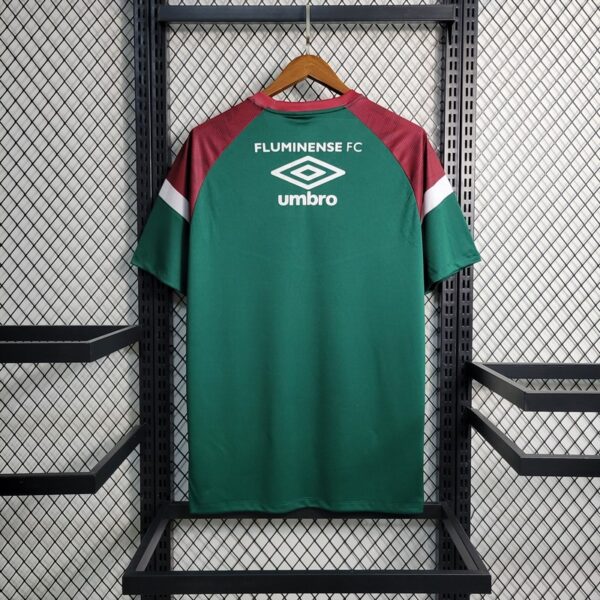 Fluminense 2023/24 Pre-Match Training Boutique Jersey Green - Image 4