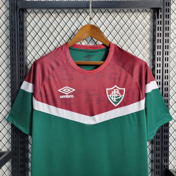 Fluminense 2023/24 Pre-Match Training Boutique Jersey Green - Image 6