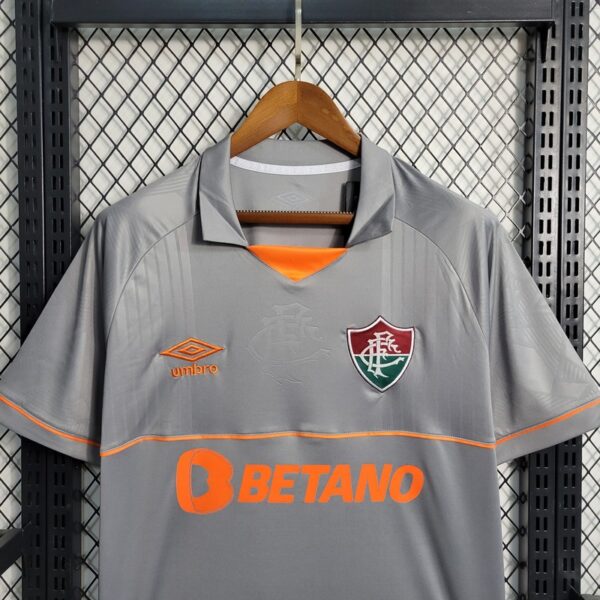 Fluminense 2023/24 Goalkeeper Boutique Jersey Gray - Image 5