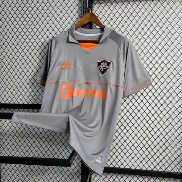 Fluminense 2023/24 Goalkeeper Boutique Jersey Gray - Image 4
