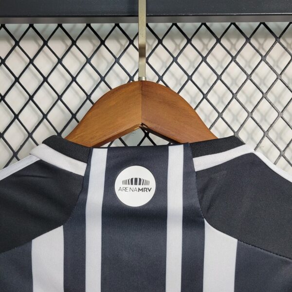 Atletico Mineiro 2023/24 Home Kids Jersey And Shorts Kit - Image 3