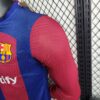 Barcelona 2023/24 Home Long Sleeves Player Version Jersey - Image 9