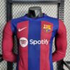 Barcelona 2023/24 Home Long Sleeves Player Version Jersey - Image 2
