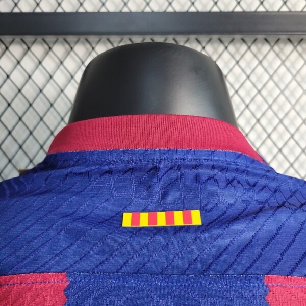 Barcelona 2023/24 Home Long Sleeves Player Version Jersey - Image 7