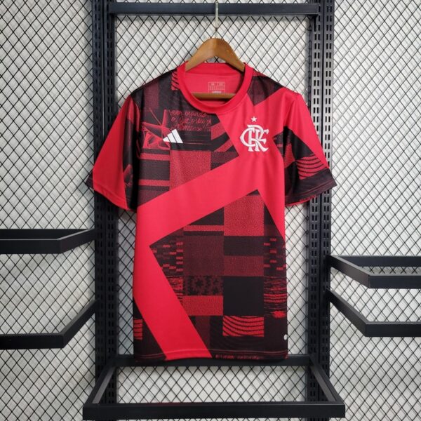 Flamengo 2023/24 Pre-Match Training Jersey - Image 2