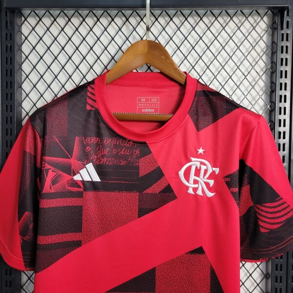 Flamengo 2023/24 Pre-Match Training Jersey - Image 4