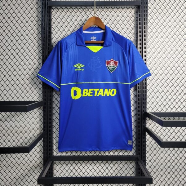 Fluminense 2023/24 Goalkeeper Boutique Jersey Blue - Image 2