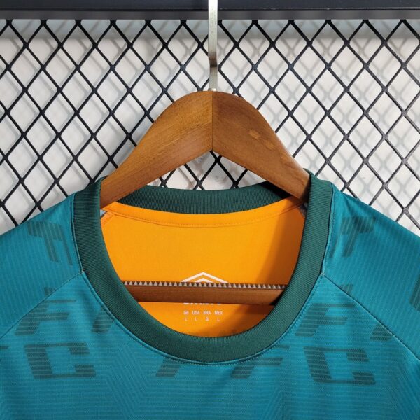 Fluminense 2023/24 Pre-Match Training Boutique Jersey Orange - Image 8
