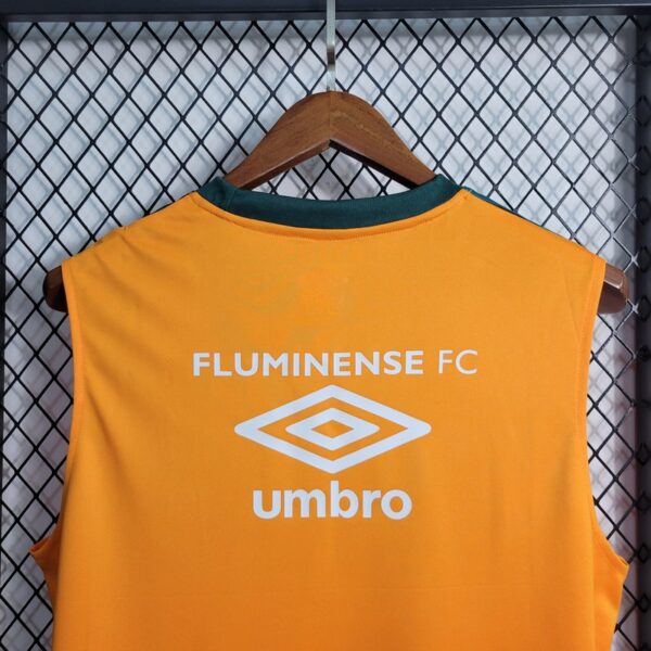 Fluminense 2023/24 Home Tank Top Orange - Image 7