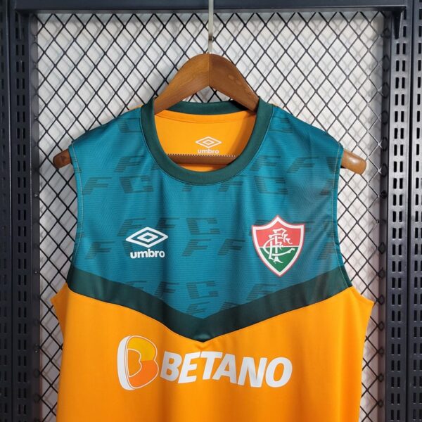 Fluminense 2023/24 Home Tank Top Orange - Image 5