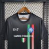 Napoli 2023/24 Champion Edition T-Shirt Black - Image 3