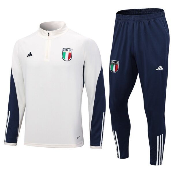 Italy 2023-24 Half-zip Tracksuit White