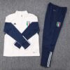 Italy 2023-24 Half-zip Tracksuit White - Image 2