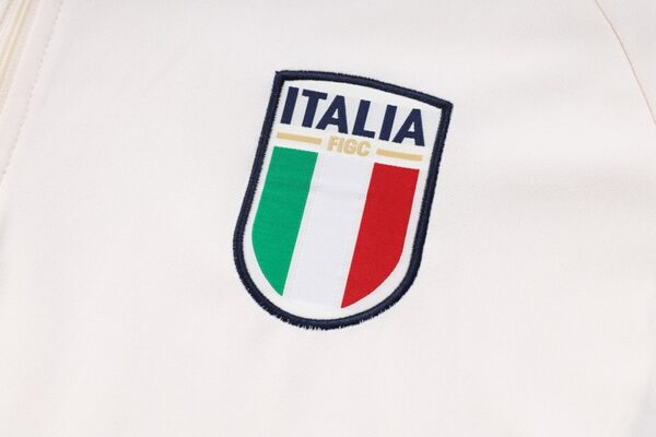 Italy 2023-24 Half-zip Tracksuit White - Image 6