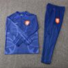 Netherlands 2022-23 Half-Zip Tracksuit Blue - Image 2