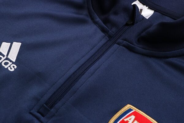 Arsenal 2022-23 Half-Zip Tracksuit Blue - Image 10