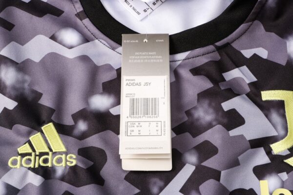 Juventus 2021-22 Long Sleeves Tracksuit Grey - Image 5