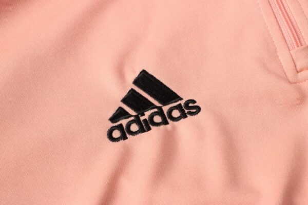 Juventus 2021-22 Half-Zip Tracksuit Pink - Image 6