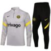 Chelsea 2021-22 Half-Zip Tracksuit Grey