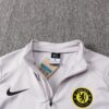 Chelsea 2021-22 Half-Zip Tracksuit Grey - Image 8
