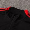 Manchester United 2021-22 Half-Zip Tracksuit Black - Image 7