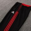 Manchester United 2021-22 Half-Zip Tracksuit Black - Image 8