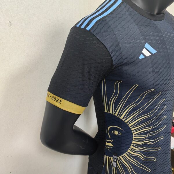Argentina 2023/24 Special Edition Player Version Jersey Black - Image 3