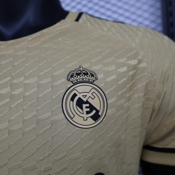 Real Madrid 2023/24 Special Edition Player Version Jersey Yellow - Image 4