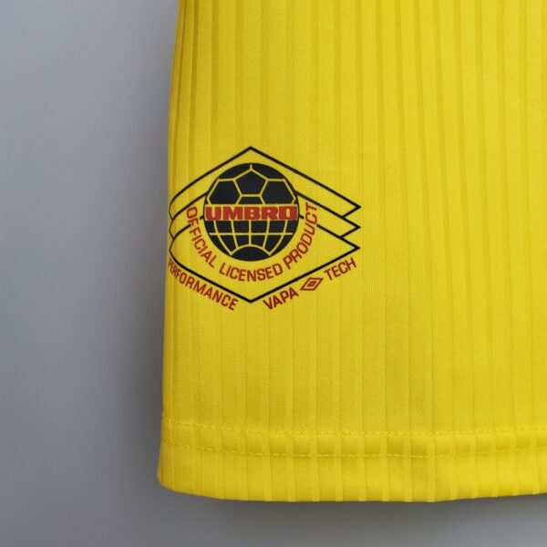 Scotland 1996/98 Yellow Retro Jersey - Image 7
