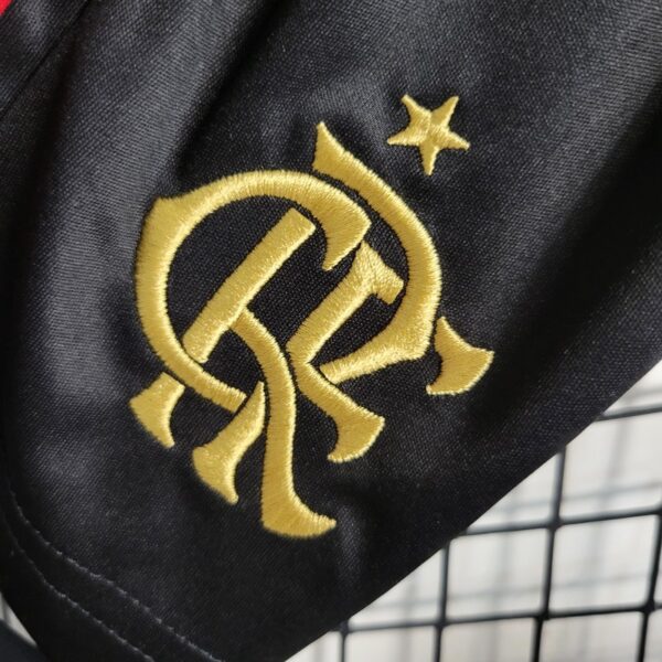 Flamengo 2023/24 Away Kids Jersey And Shorts Kit - Image 5