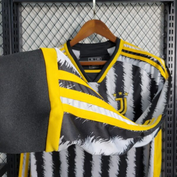 Juventus 2023/24 Home Long Sleeves Jersey - Image 6