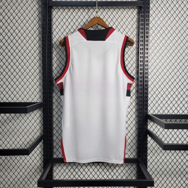 Flamengo 2020/21 Away Tank Top White - Image 7