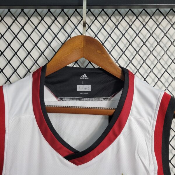 Flamengo 2020/21 Away Tank Top White - Image 6