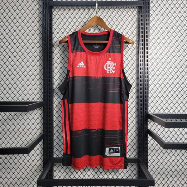 Flamengo 2020/21 Home Tank Top - Image 2