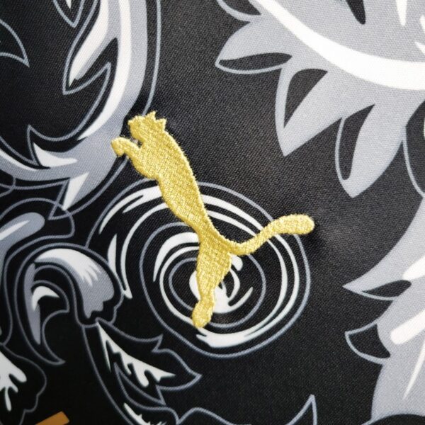Italy 2023/24 Versace Co-Branded Edition Jersey Black - Image 4