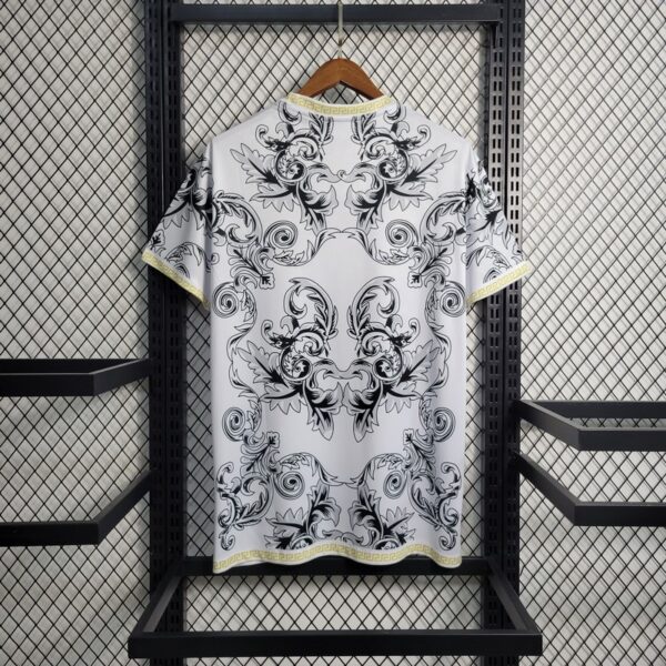 Italy 2023/24 Versace Co-Branded Edition Jersey White - Image 5