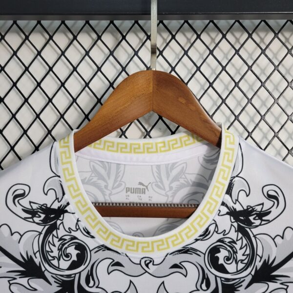 Italy 2023/24 Versace Co-Branded Edition Jersey White - Image 8