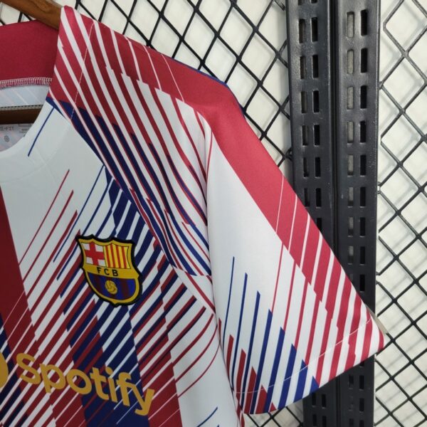 Barcelona 2023/24 Pre-Match Training Jersey - Image 7